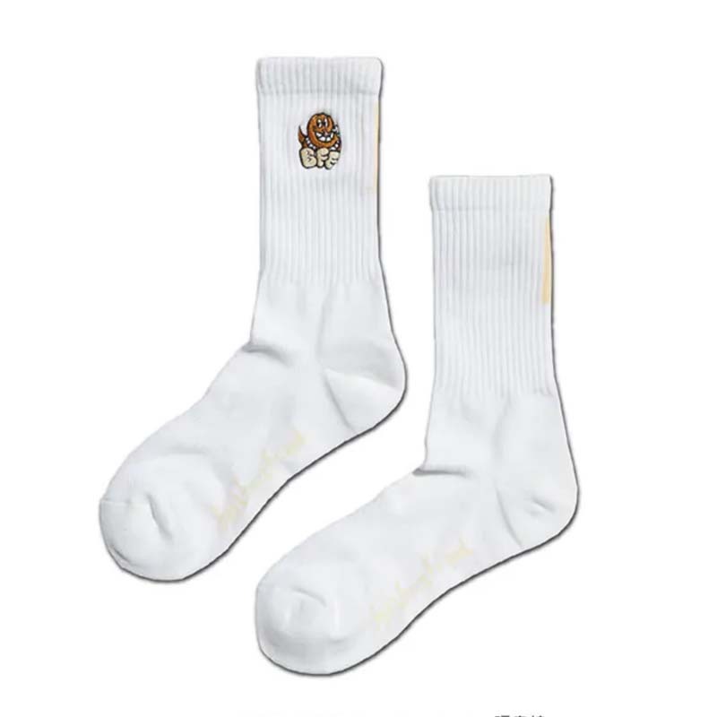 BFF Naughty Snake Sock Yellow 頑皮蛇 白色 中筒襪 襪子 BFF-22 [台灣現貨]