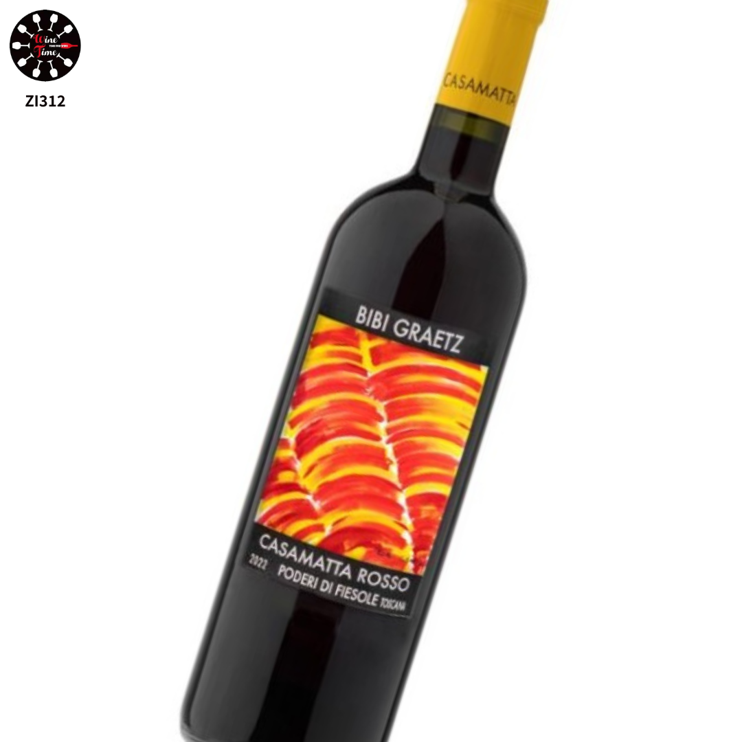 Bibi Graetz Casamatta Rosso 2023 畢比格雷茲瘋人院紅酒