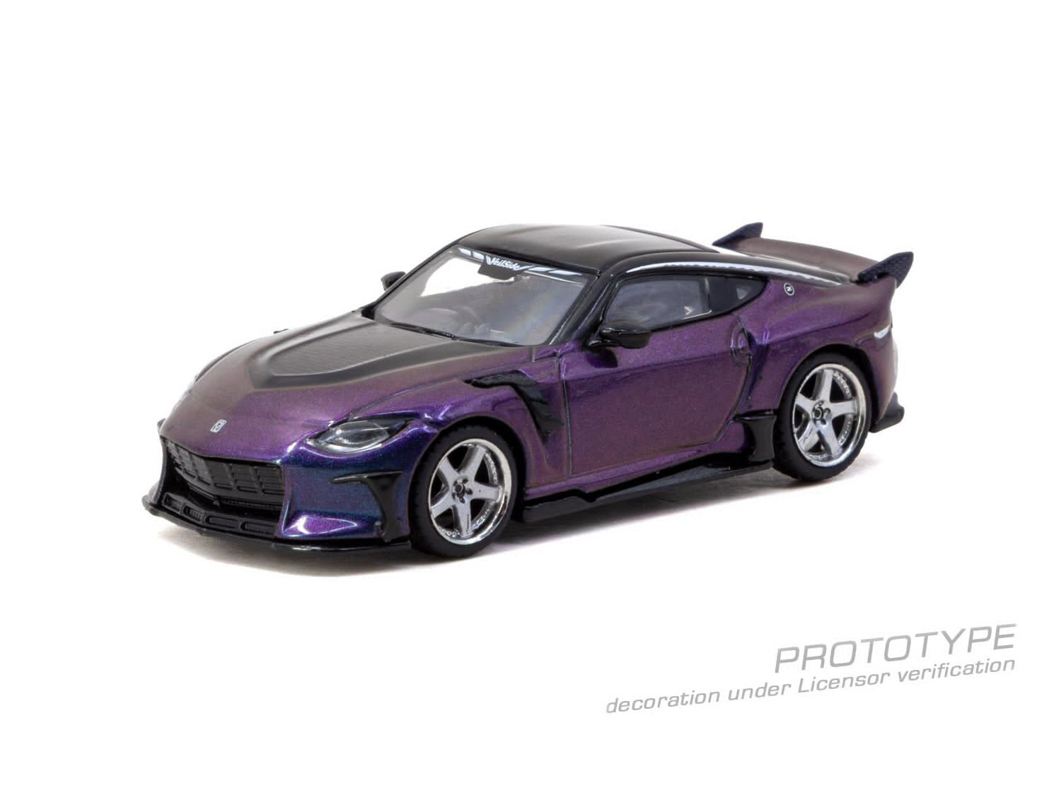 預訂:1/64 TARMAC Nissan VeilSide FFZ400 Fairlady Z Chameleon purple (T64G-074-MP)