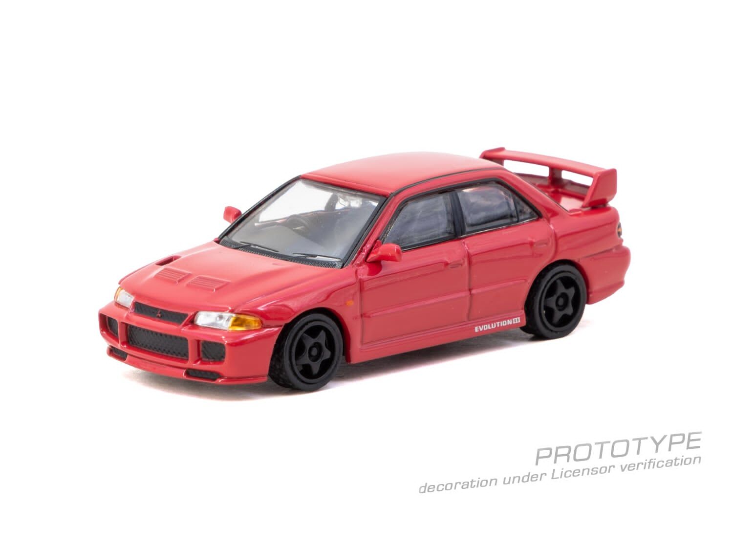 預訂:1/64 TARMAC Mitsubishi Lancer GSR Evolution III Red (T64G-050-RE)