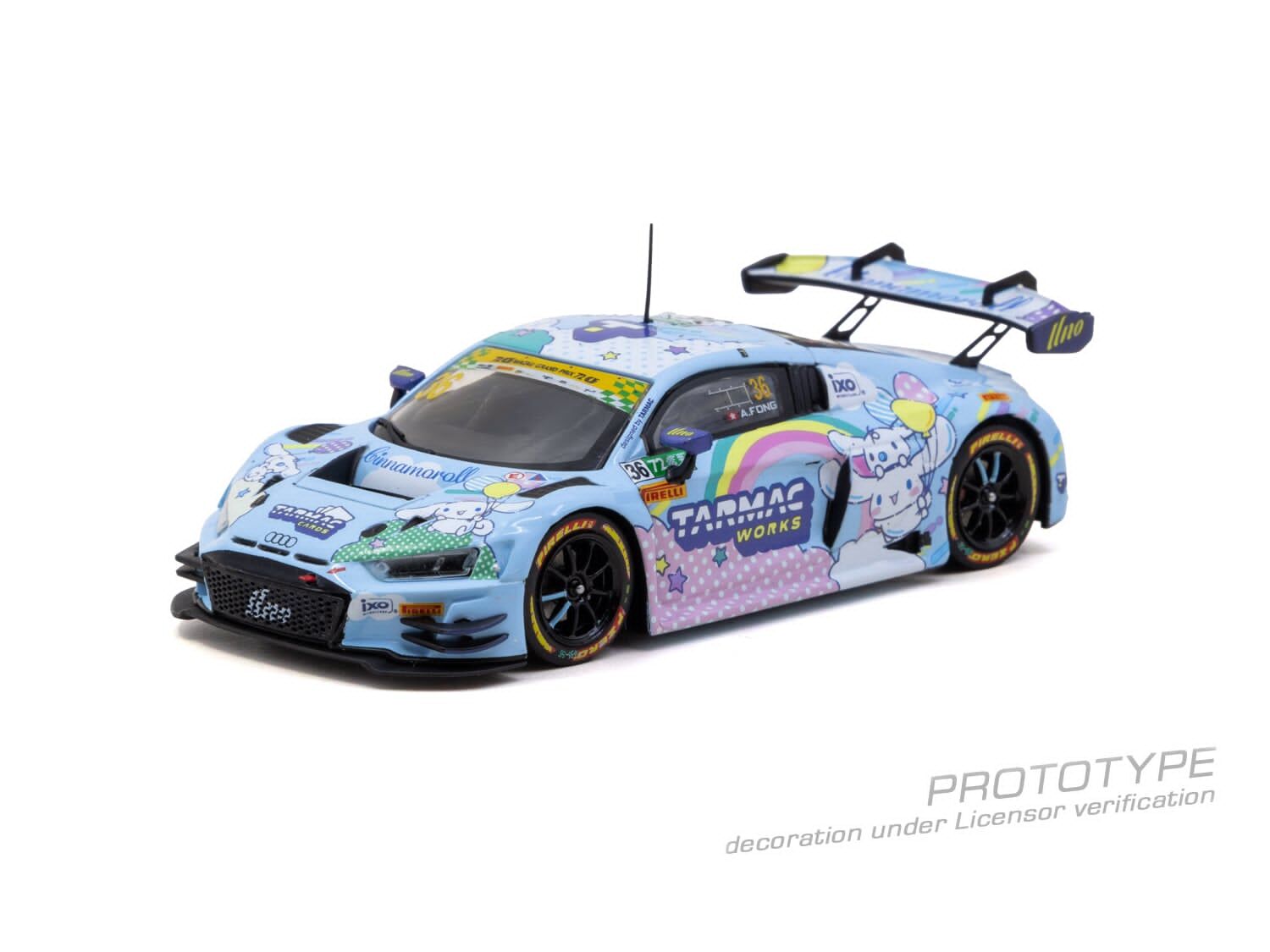 預訂:1/43 TARMAC Audi R8 LMS GT3 evo II Macau GT Cup - FIA GT World Cup 2025 Uno Racing Adderly Fong (T43-027-25MGP36)