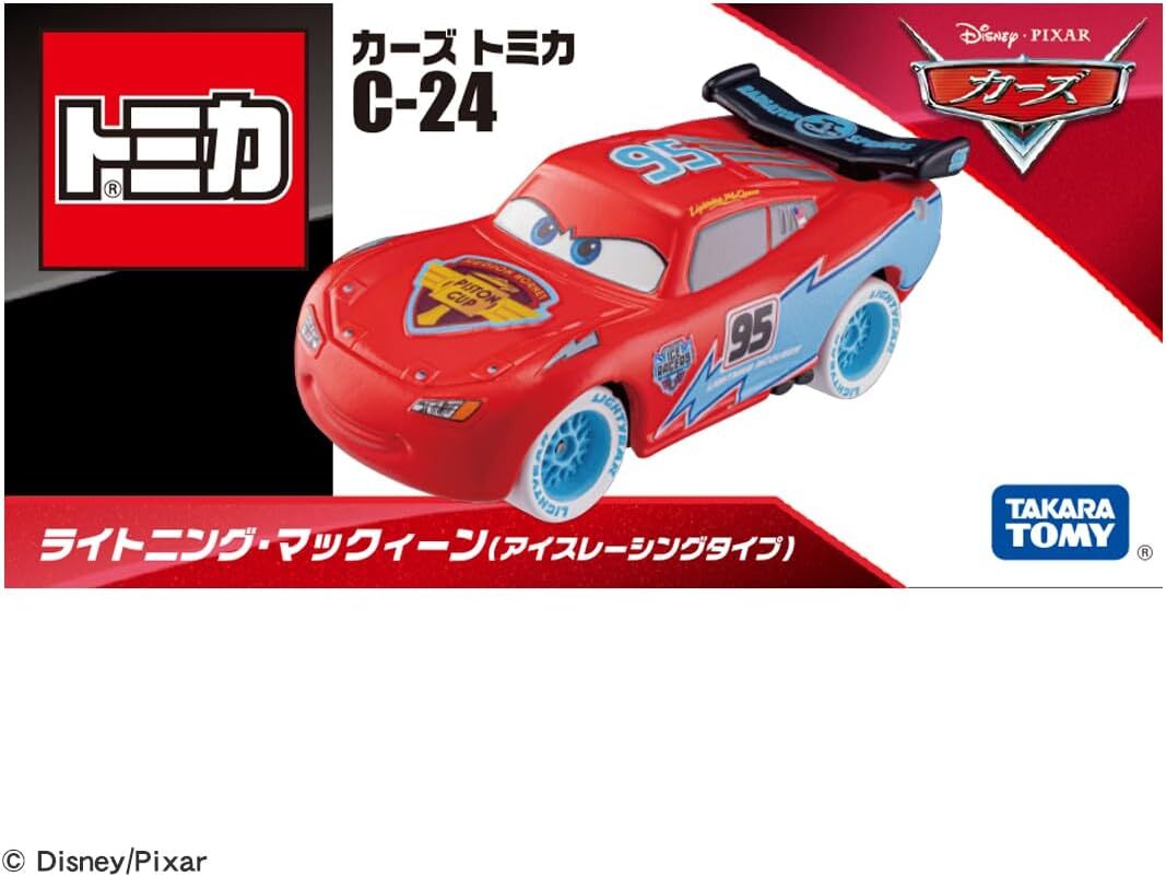 《 TAKARA TOMY 》  C-24 閃電麥坤(冰上賽車版)