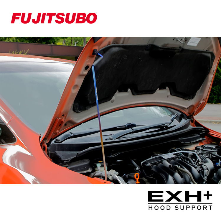 FUJITSUBO 藤壺 EXH+ 鈦金屬引擎蓋頂桿 HONDA FIT GK