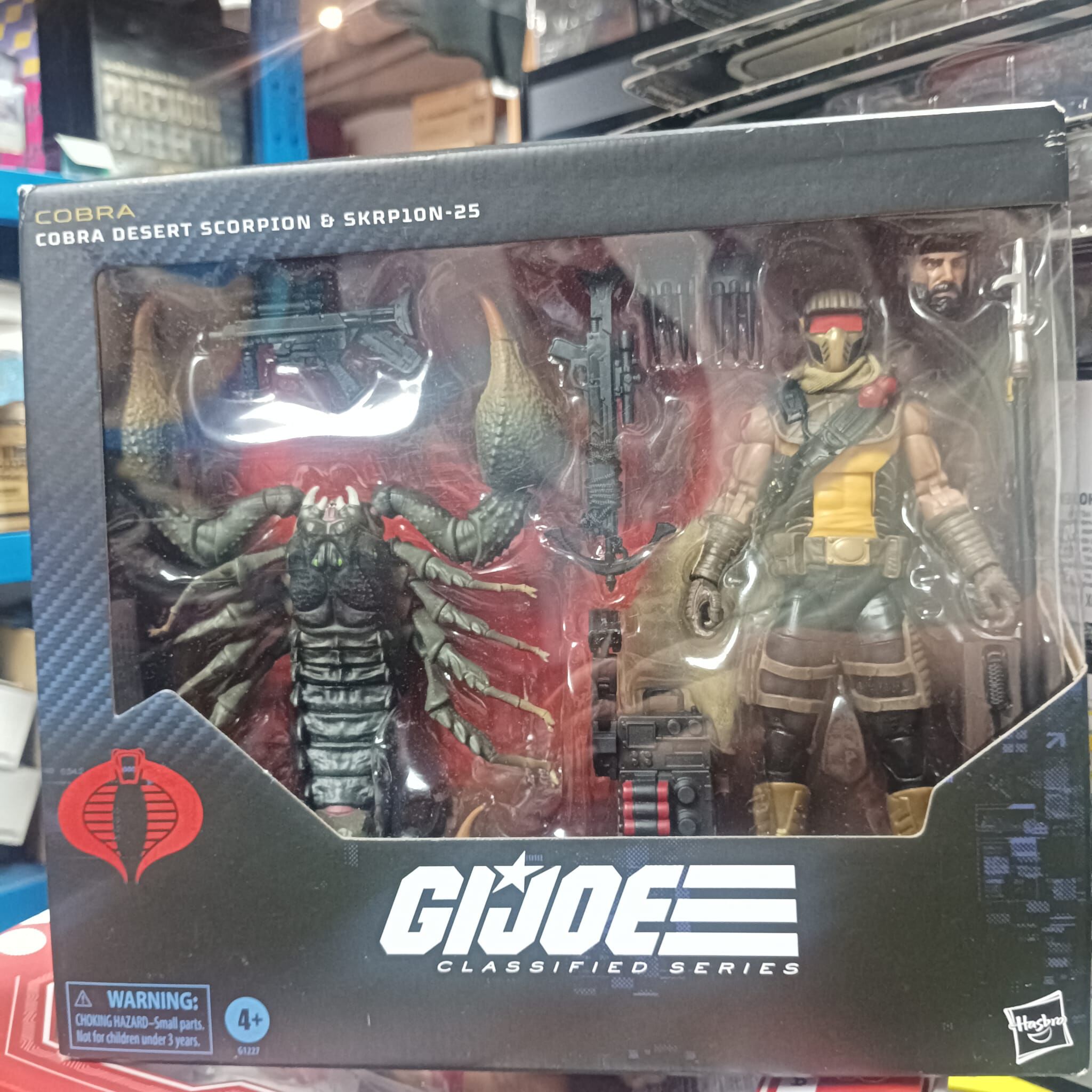 寄賣-寄賣-HASBRO G.I.JOE CLASSIFIED SERIES #180 COBRA DESERT SCORPION & SKRPION-25