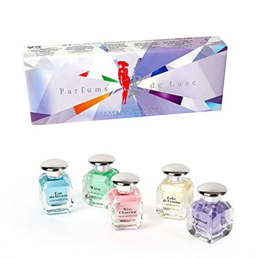 法國普羅旺斯 Charrier Parfums 奢華禮盒淡香水60ml5支裝 03/2031