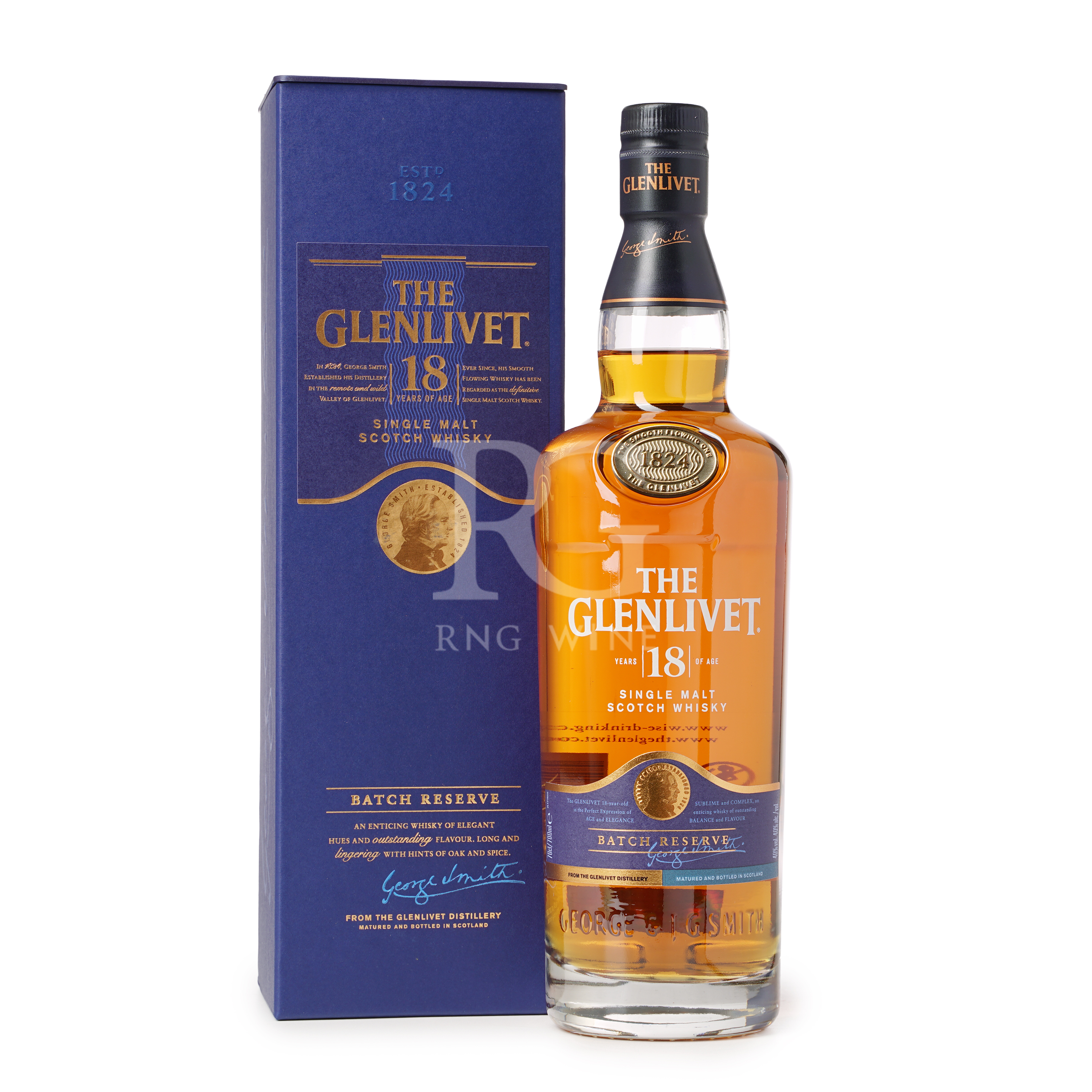 The Glenlivet 18 Years Old Single Malt Scotch Whisky