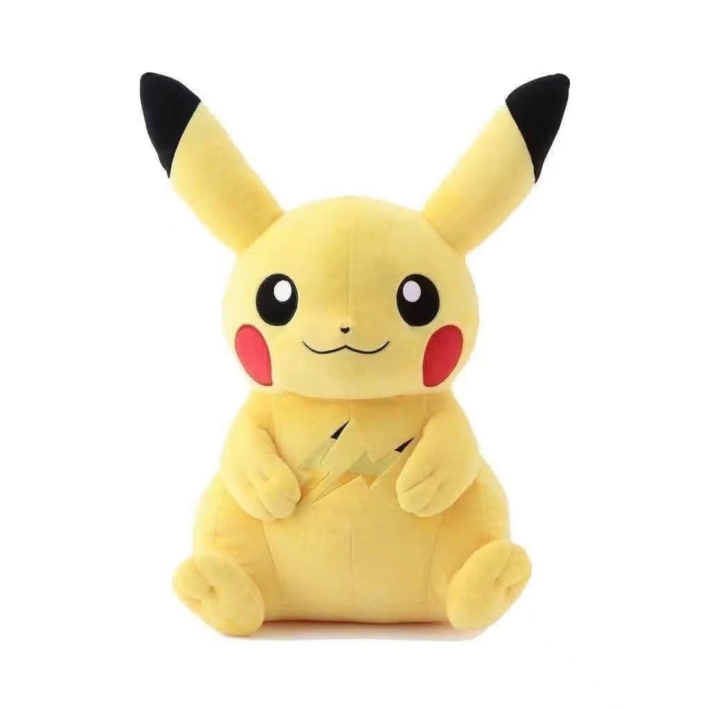 POKEMON X 藤原浩 閃電 寶可夢 皮卡丘 毛絨 娃娃