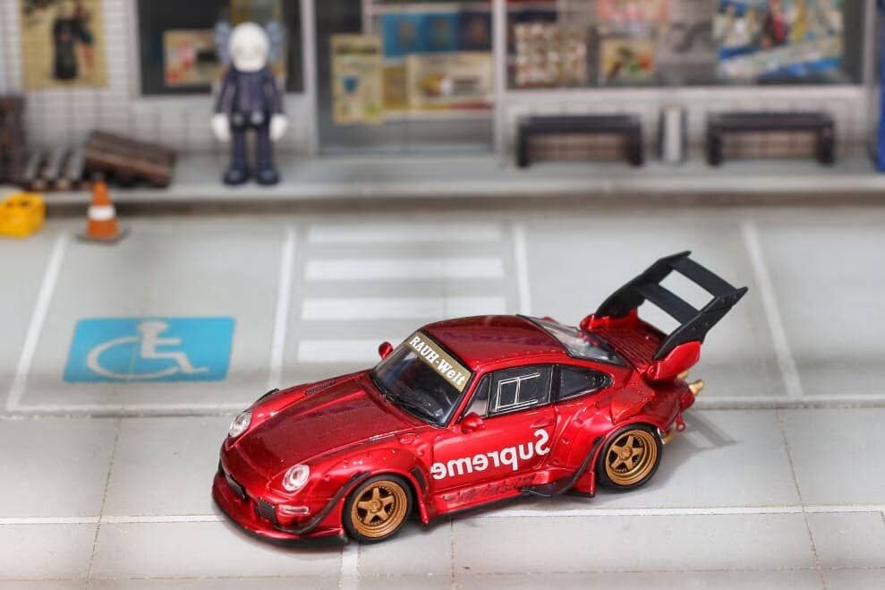 預訂:1/64 Street Weapon  RWB 993 High Wing Supreme (SWP993HWS )