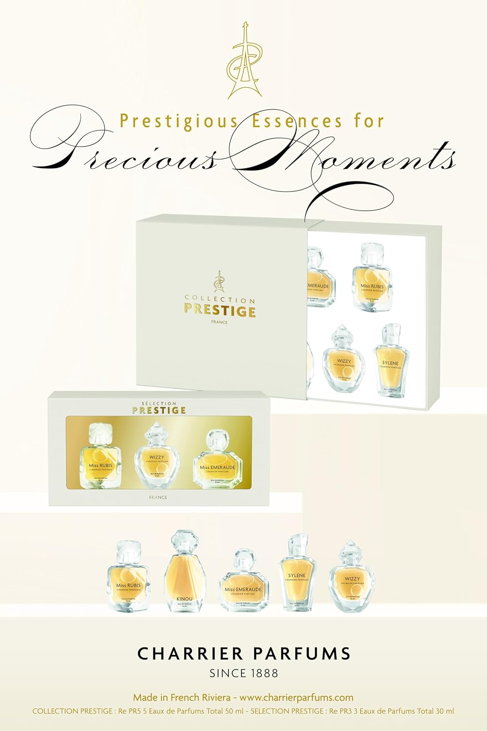 法國普羅旺斯 Charrier Parfums 精選系列禮盒 5x10mL 01/2031