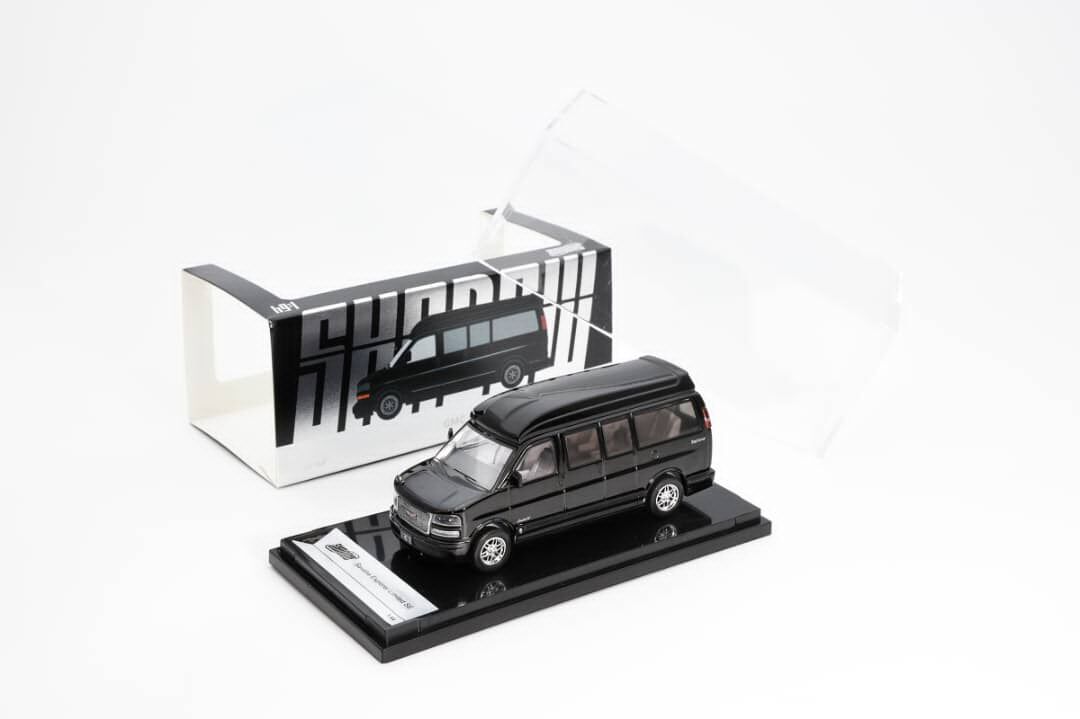 預訂:1/64 Shadow #288 GMC Savana Explorer Black (LL-057-288)