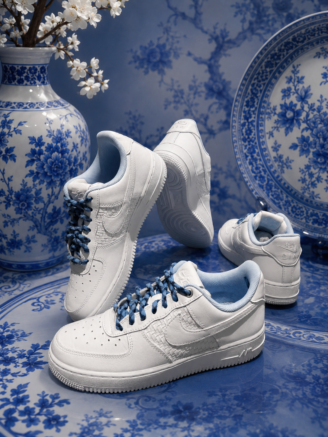 代購-Nike Air Force 1 青花瓷 白藍 淺藍 IW1892-111