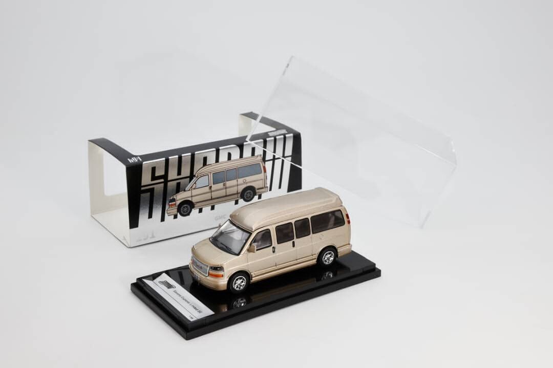 預訂:1/64 Shadow  #291 GMC Savana Explorer Gold (LL-057-291 )