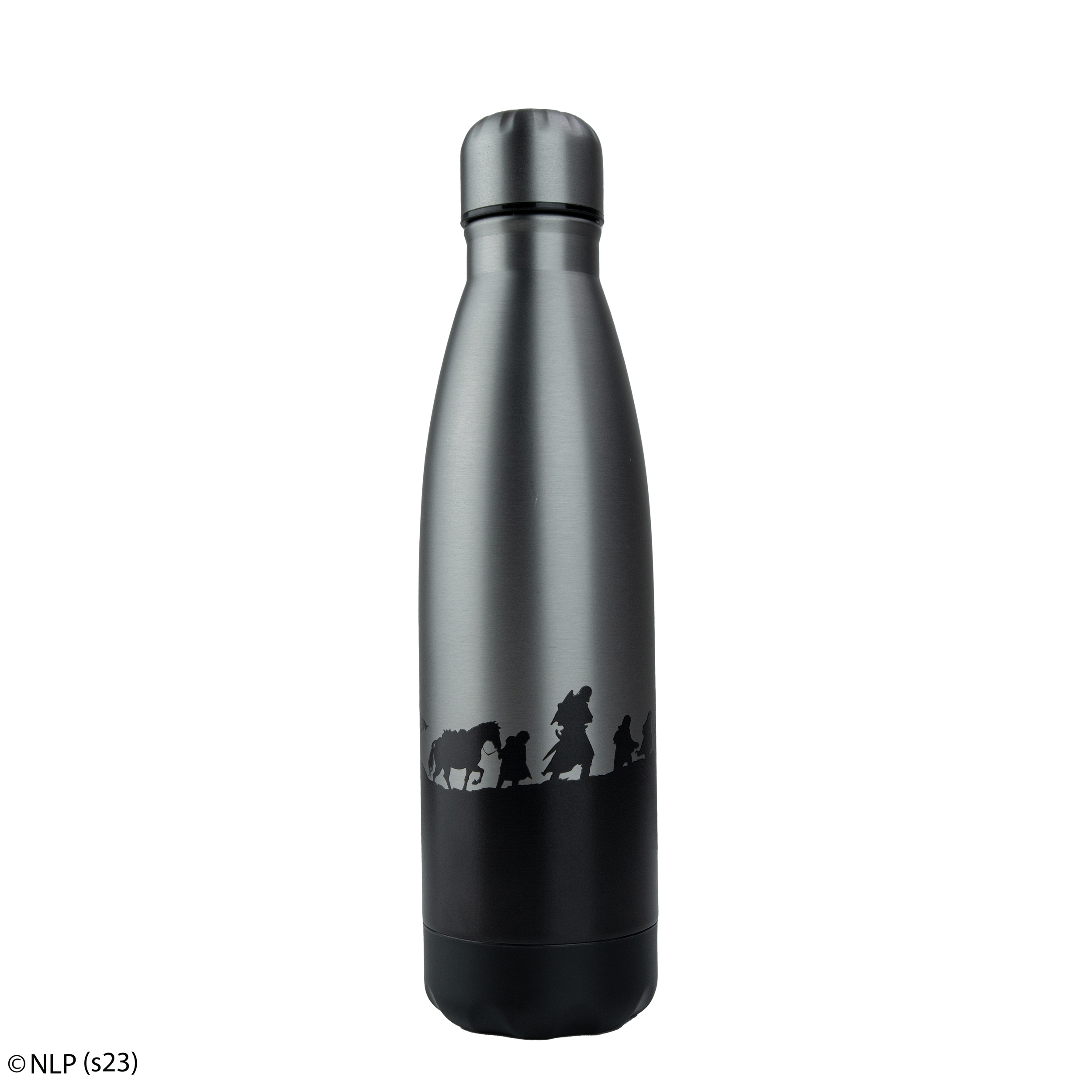 魔戒 - 水瓶 - Fellowship of the ring - Thermal dual layer - 500ml Silver