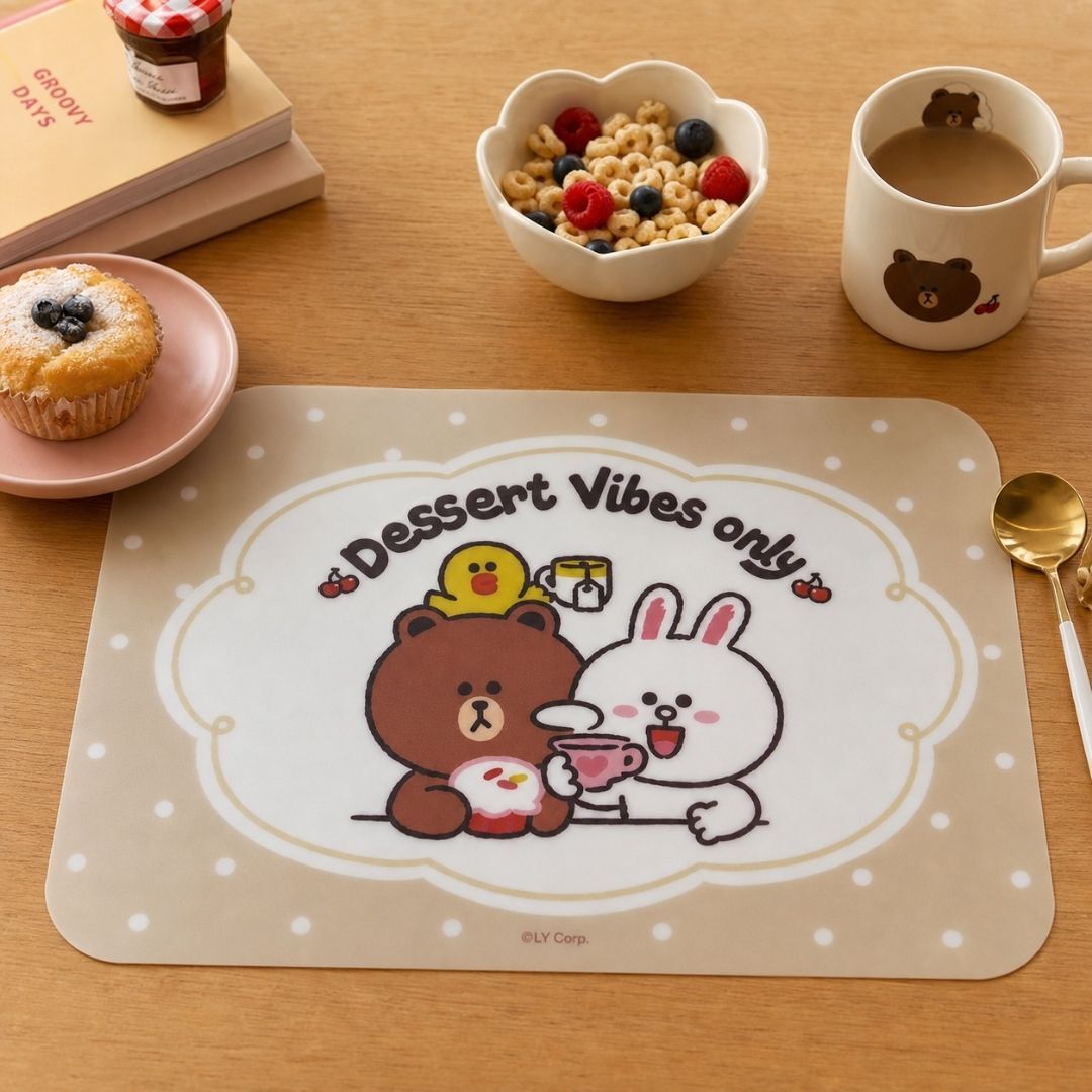 LINE FRIENDS PP餐墊 防水枱墊