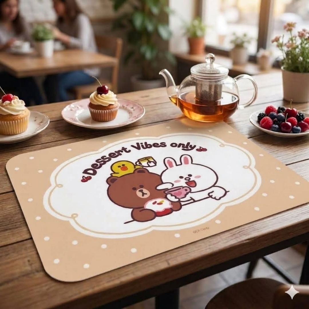 LINE FRIENDS PP餐墊 防水枱墊