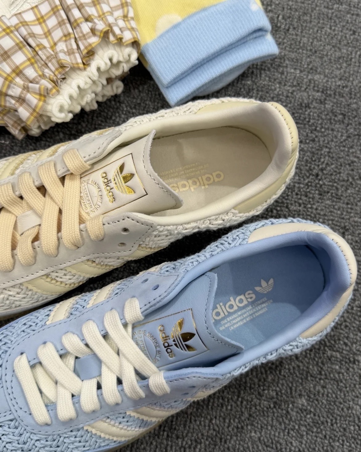 (預訂) Adidas Samba OG - Cream White 編織