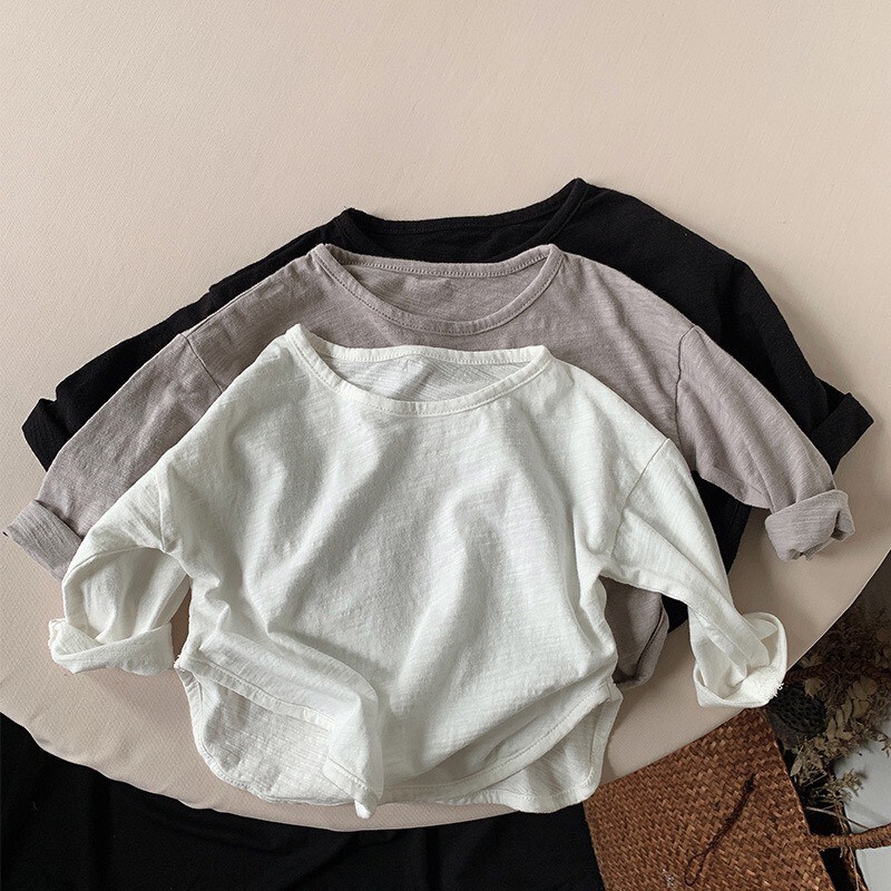 🍂  秋裝  ⋆｡ 素色薄款百搭長TEE ꕀꕀ
