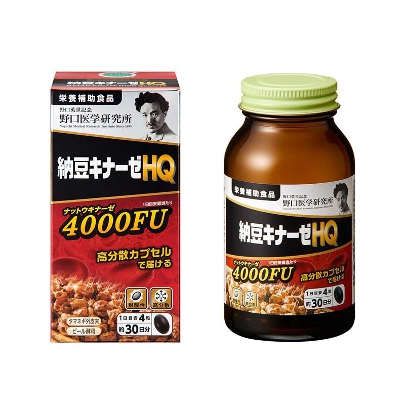 明治 - 野口醫學研究所 納豆激酶 Premium 4000fu 120粒