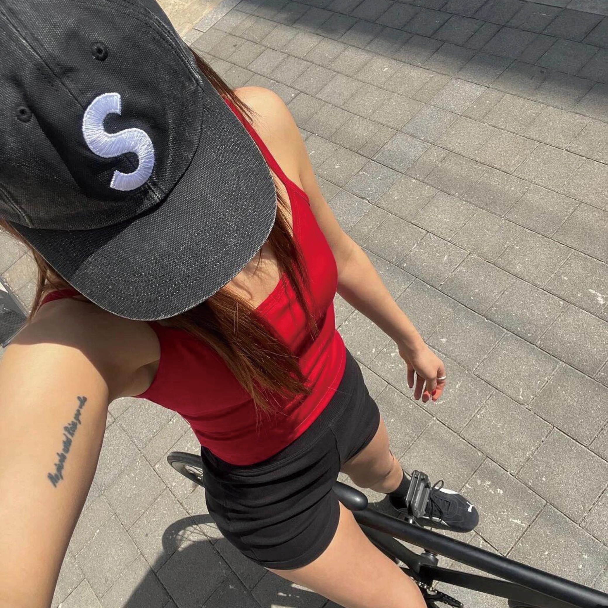 Supreme® - 25SS Cordura® Denim S Logo 6-Panel Black