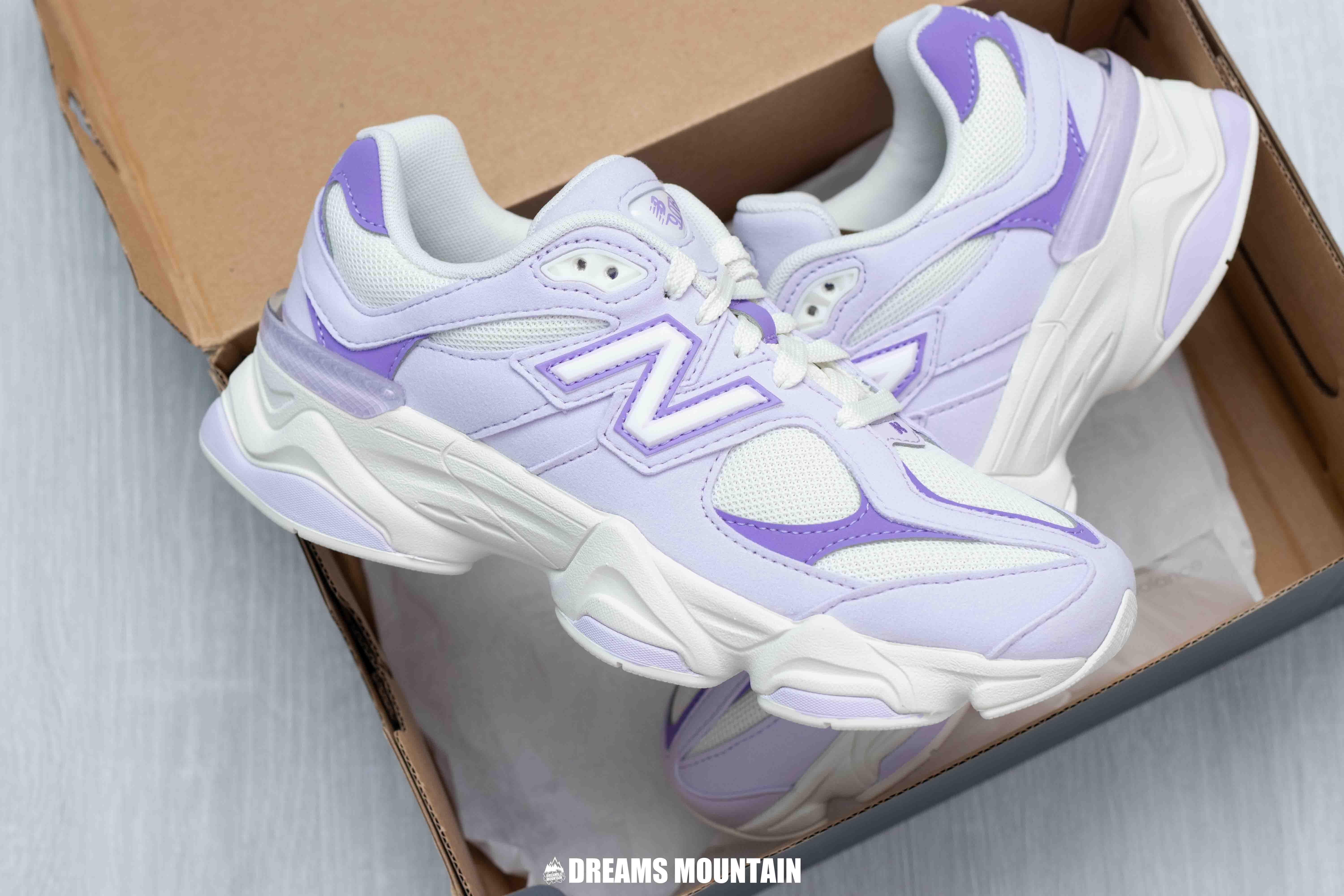 【預訂】NEW BALANCE 9060 紫白-GS