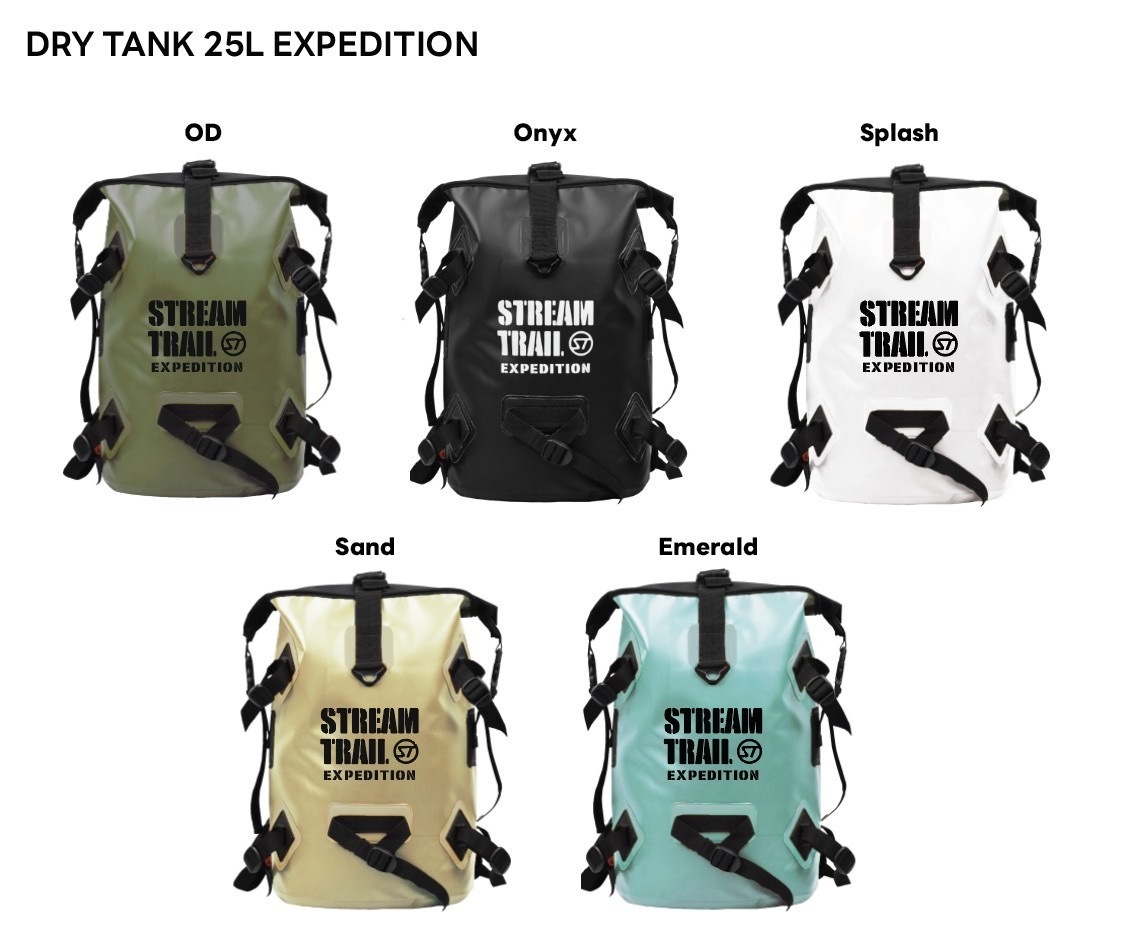 ST 防水袋 DRY TANK遠征 25L 3雙色/5純色