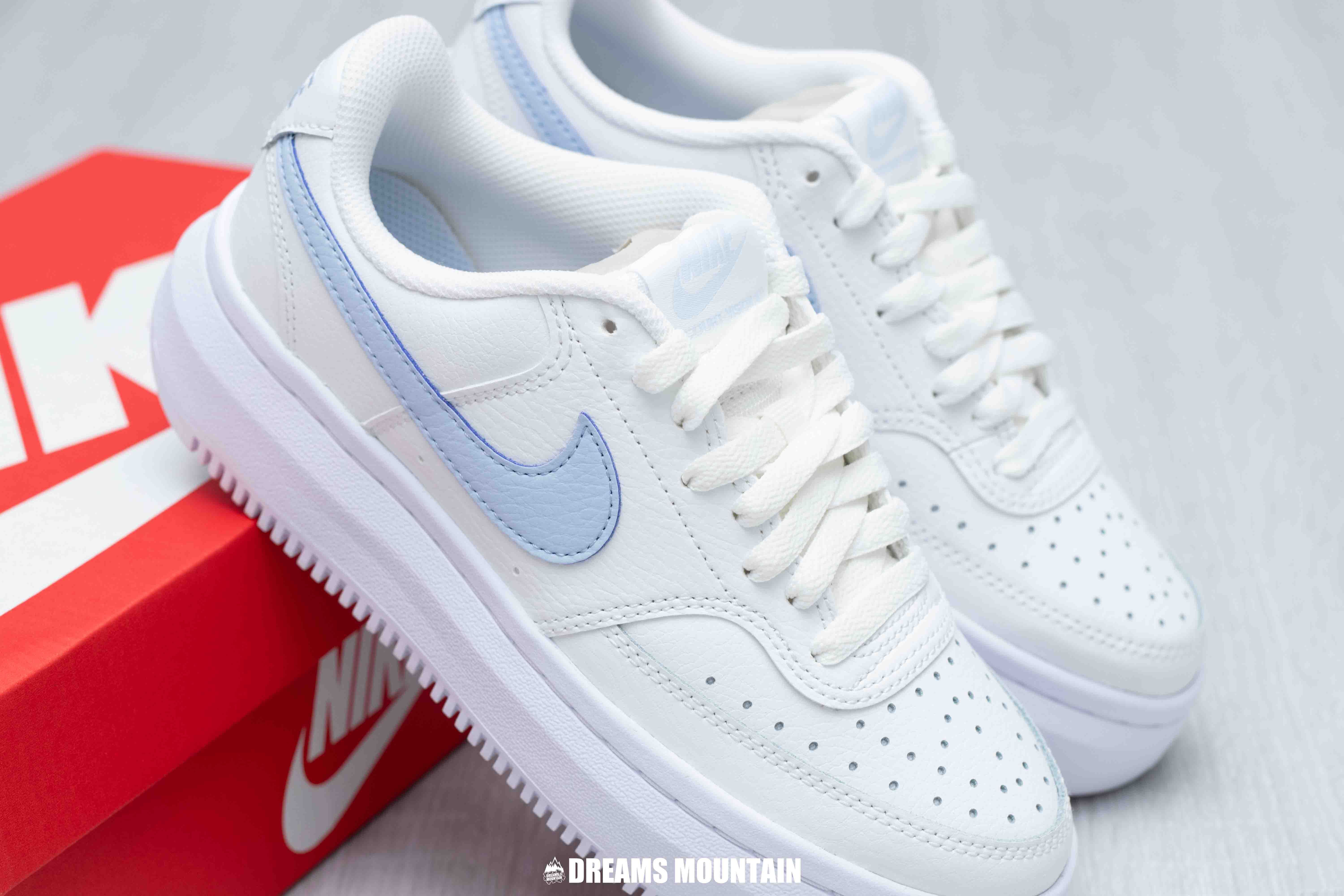 【預訂】NIKE COURT VISION 1 ALTA 奶油白霧藍-WOMEN