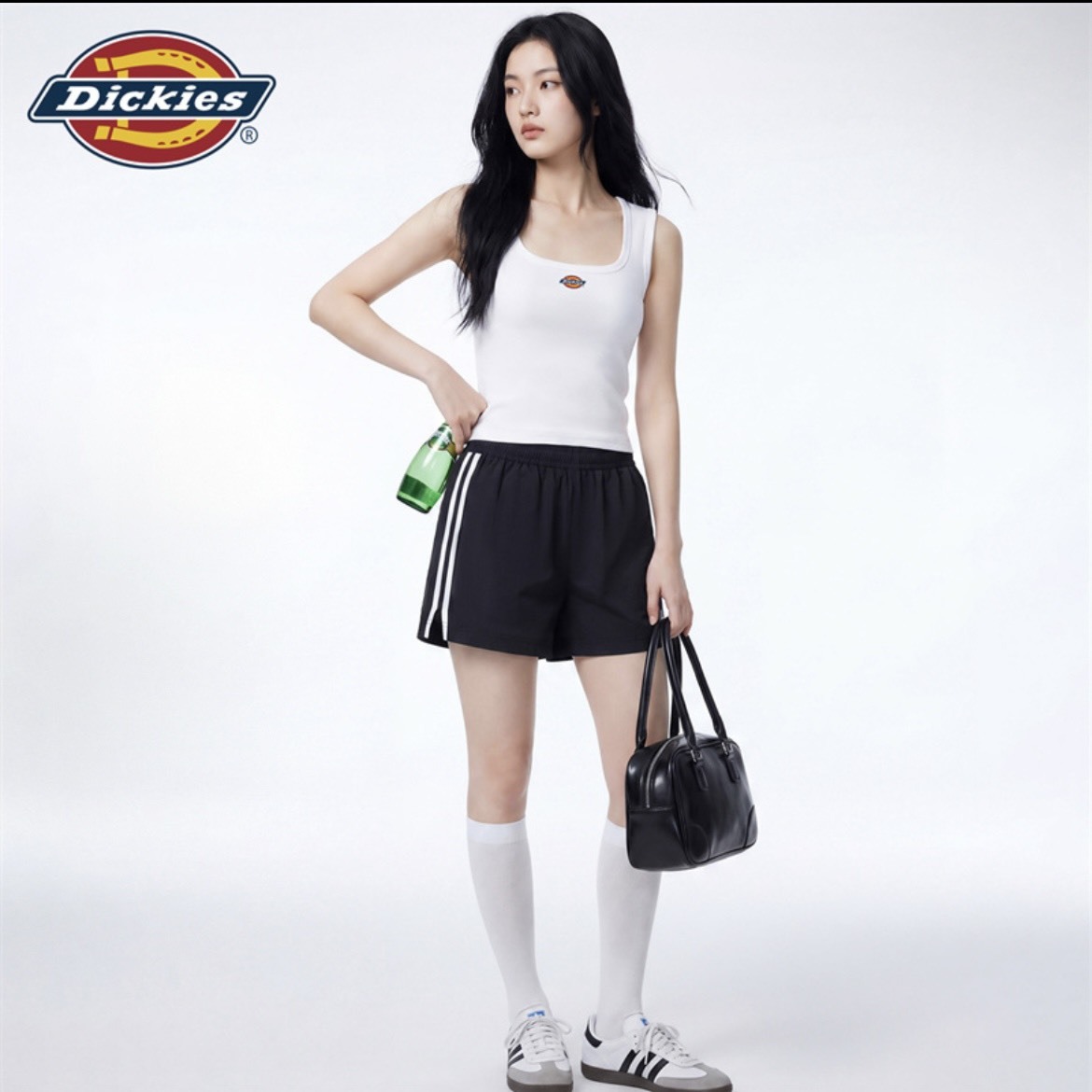 『代購商品』Dickies 女款純棉寬肩美背背心 顯瘦百搭 DWDN12V1J001002-1