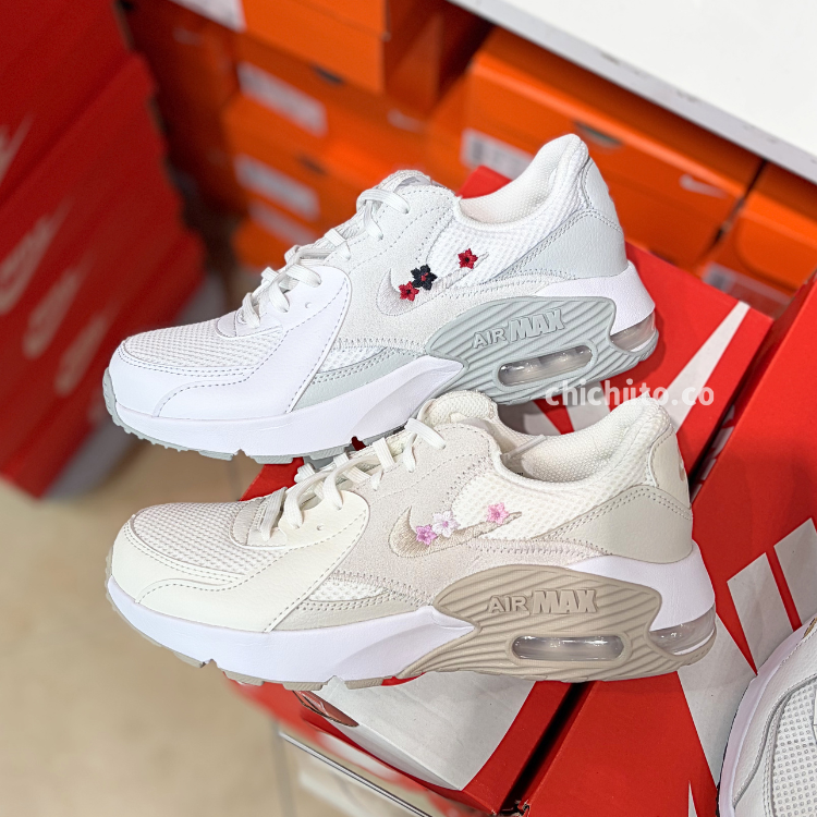 Nike W AIRMAX EXCEE 刺繡小花 2色