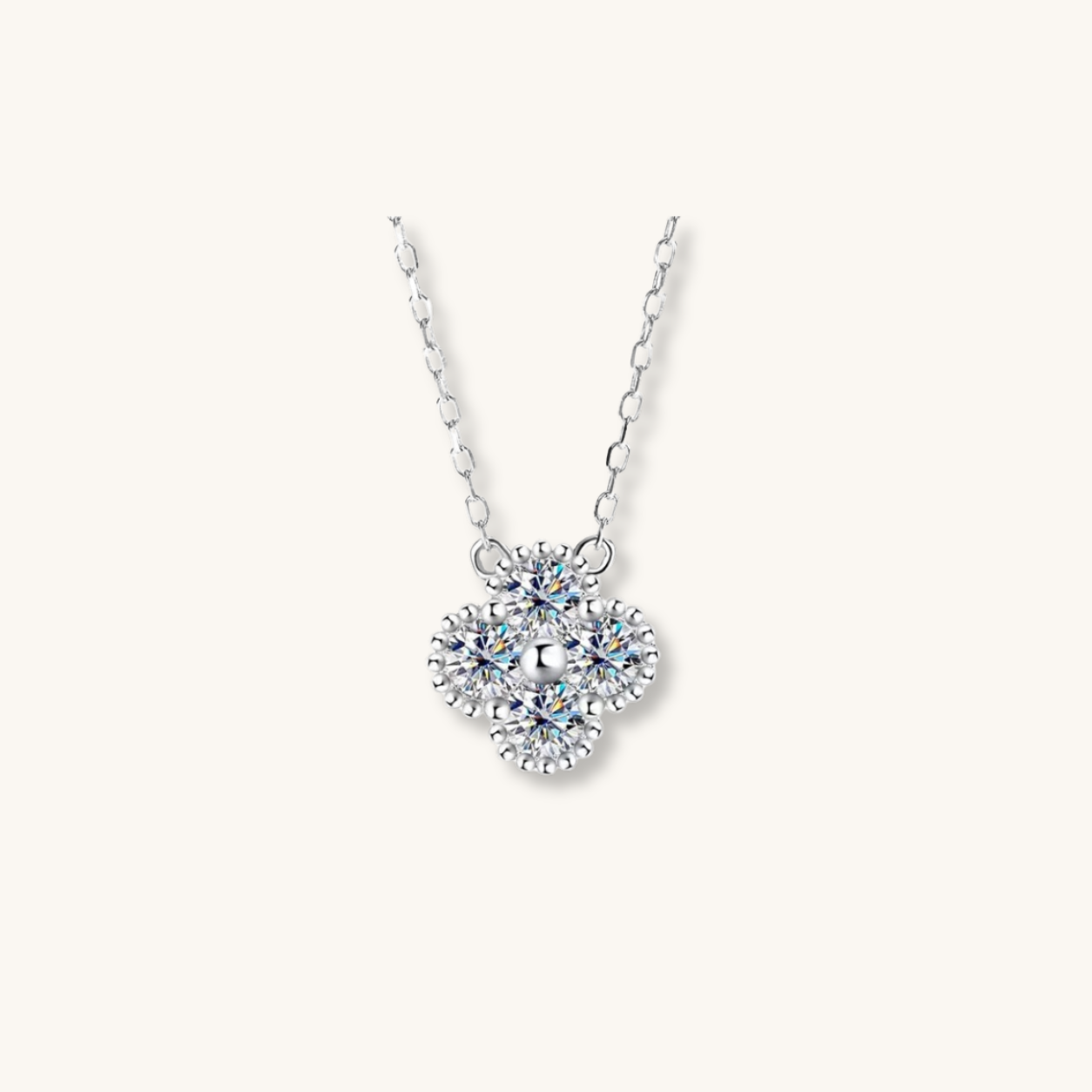Alana moissanite necklace