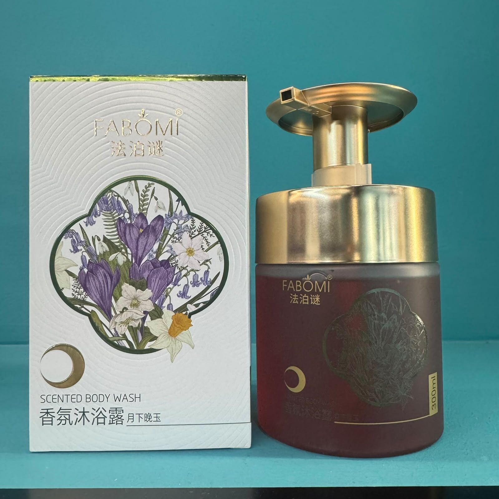 CN-BBG0709-352 法泊謎 FABOMI-香氛沐浴露 月下晚玉-300ml/瓶  [買一送一] (A52)