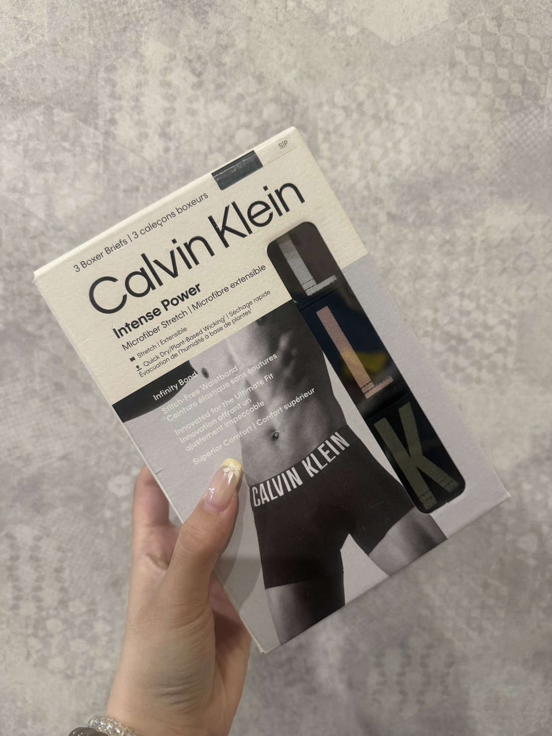 Calvin Klein CK 大寫大字母 涼感 內褲 三件組