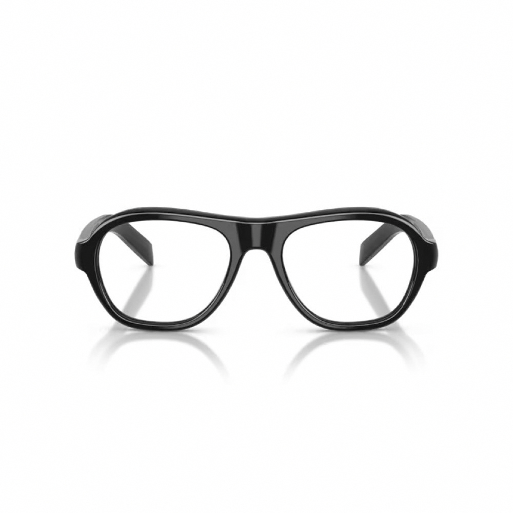【PRADA】VPR C12VF 16K1O1-55mm 方框光學眼鏡♦(黑色)