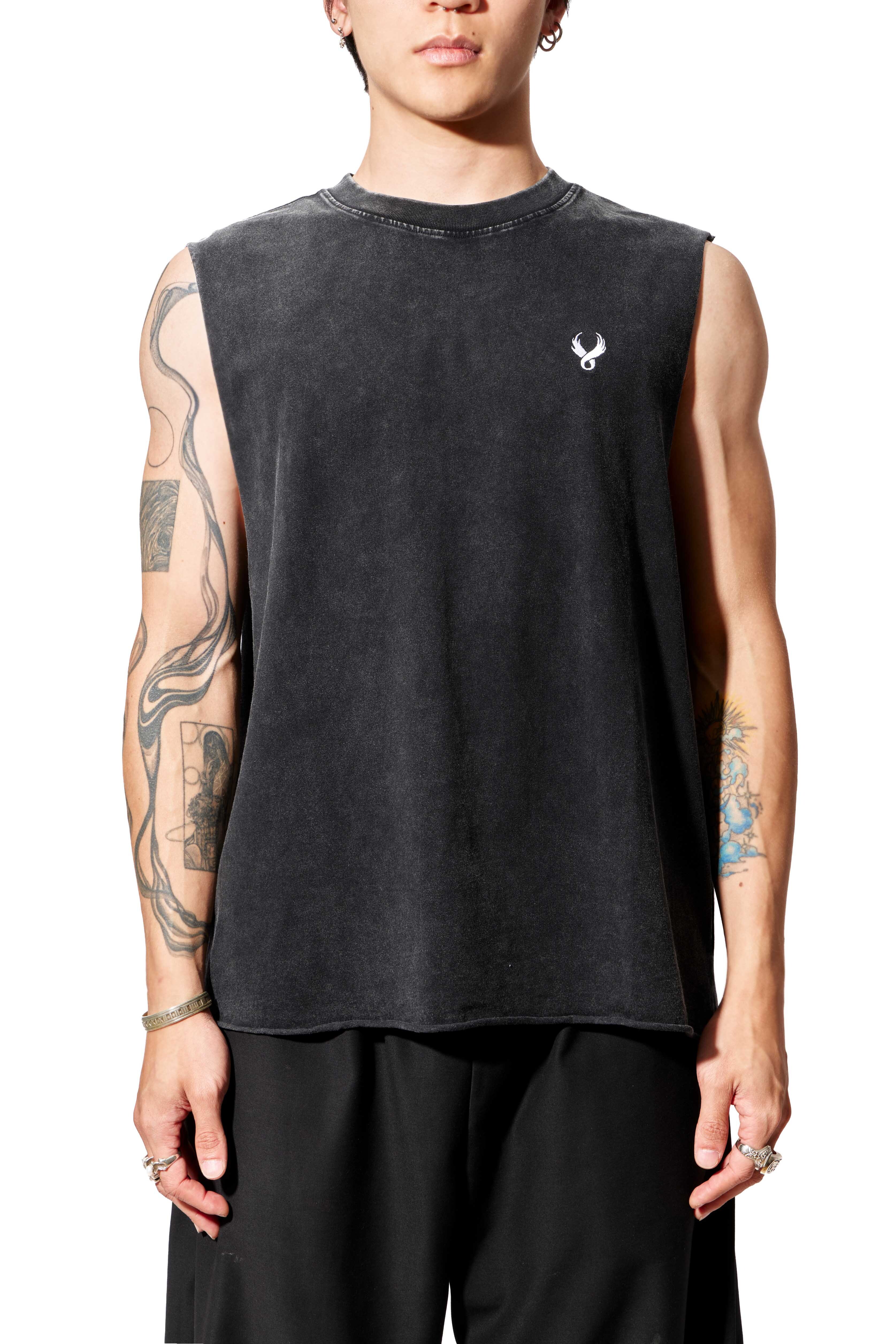 REMIX "Side Wing" Vest (Black/White)