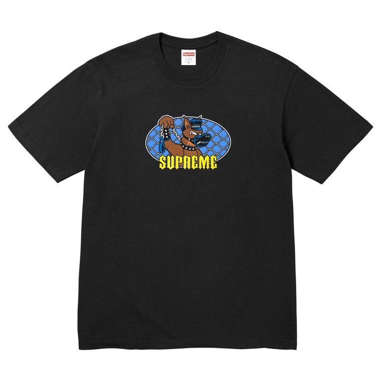 2026SS SUPREME Leash Tee 傳奇滑板藝術家 Sean Cliver 設計 狗狗逃脫 狗鍊 短T 現貨 SS26T75