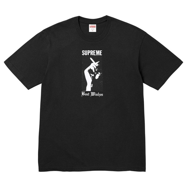 2026SS SUPREME Wish Tee 禁菸 保佑 祈禱 短T 現貨 SS26T51