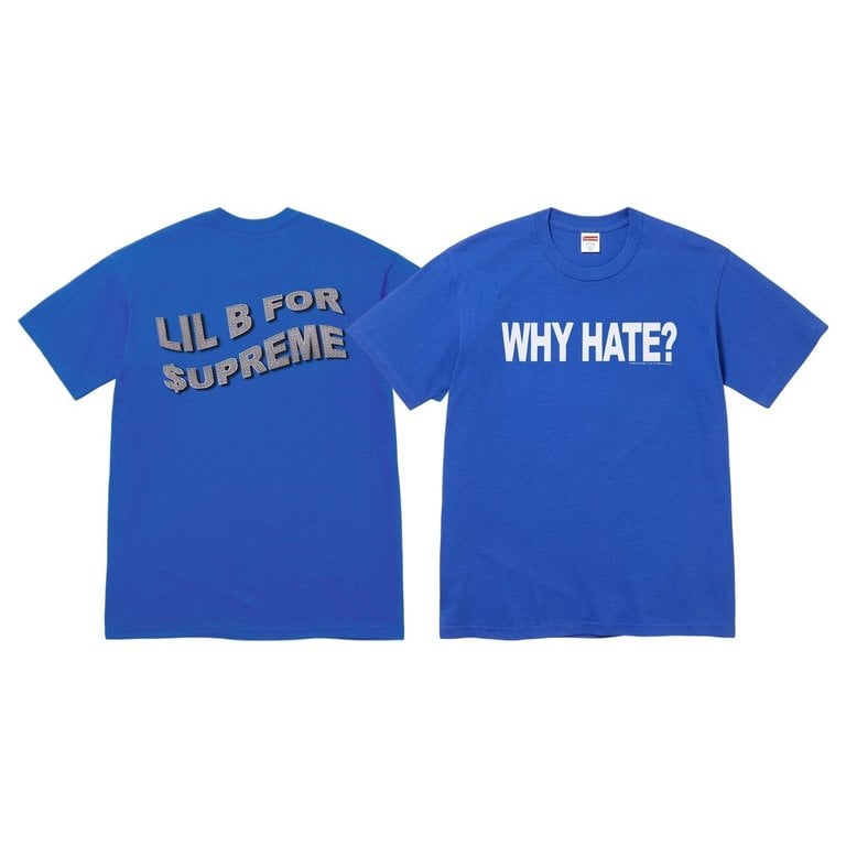 2026SS SUPREME Based Tee WHY HATE 為何要仇恨 短T 現貨 SS26T76