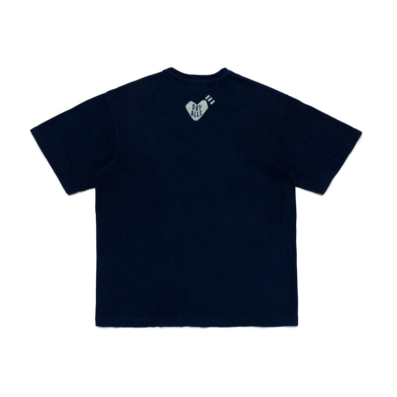 2026SS HUMAN MADE NINGENSEI AIZOME HEART T-SHIRT 愛心 短T 藍染 現貨 HM31CS070