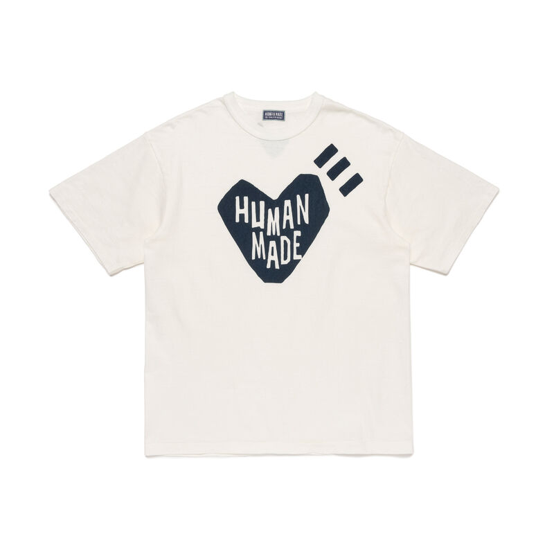 2026SS HUMAN MADE NINGENSEI HEART T-SHIRT 愛心 短T 現貨 HM31CS074