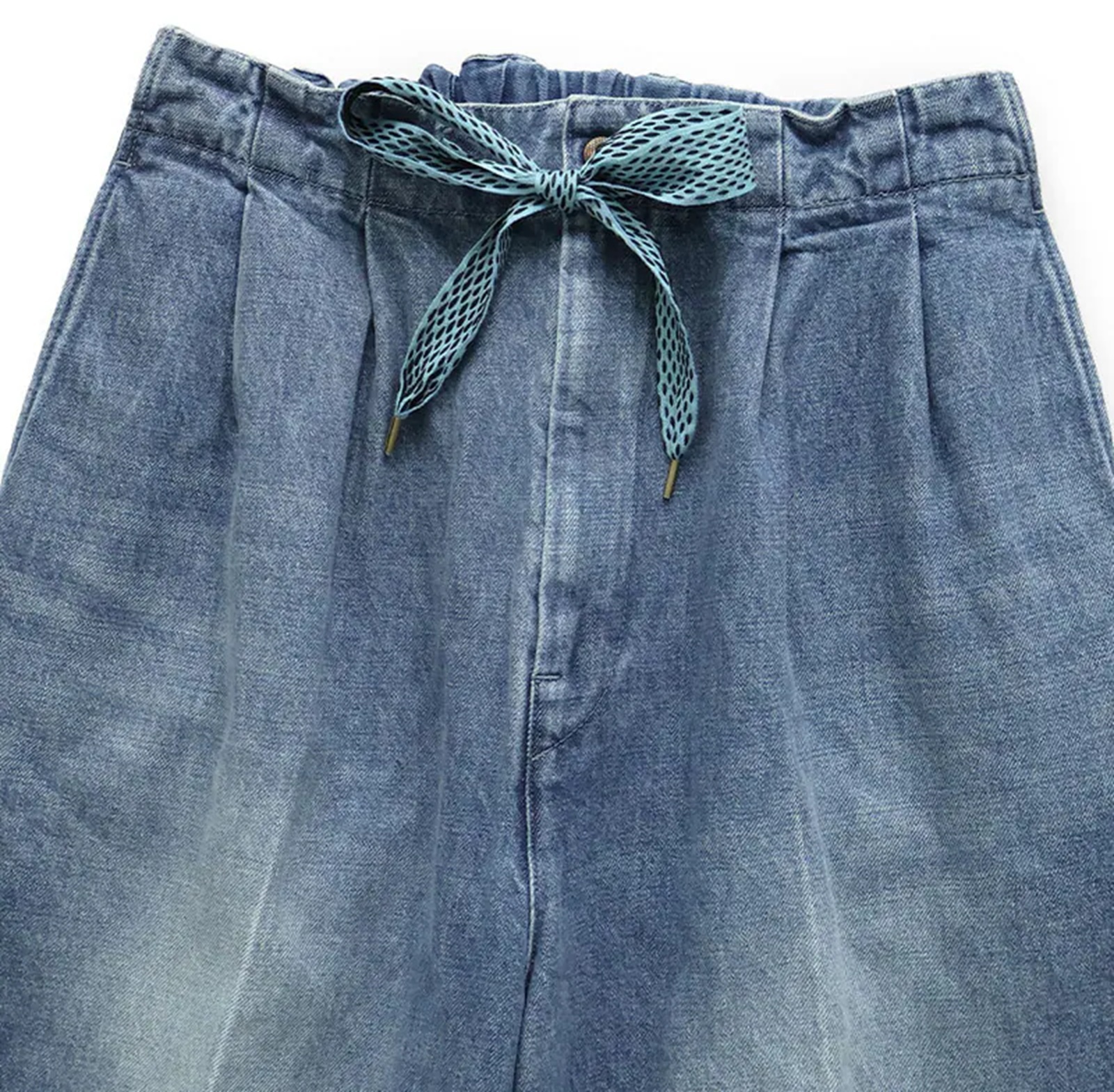 KAPITAL 2026 14oz DENIM EASY TROUSERS (CENTER PLEAT) - PRE ORDER ITEM (預訂中)