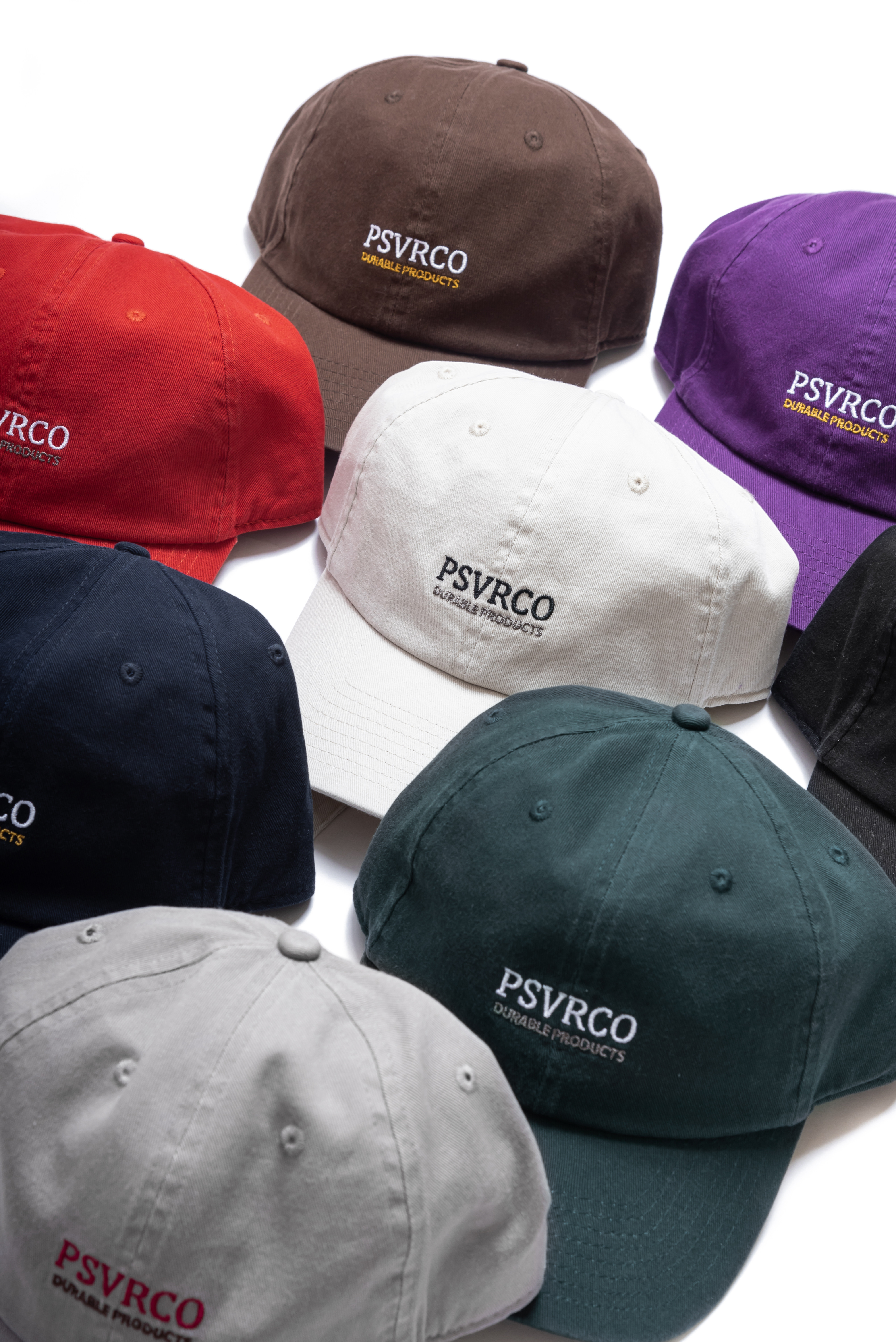 PERSEVERE SLOGAN TWILL DAD CAP 品牌斜紋老帽