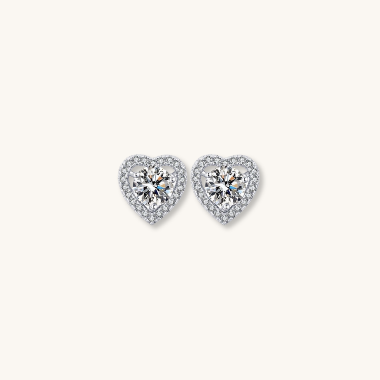 Ceci Love moissanite earrings