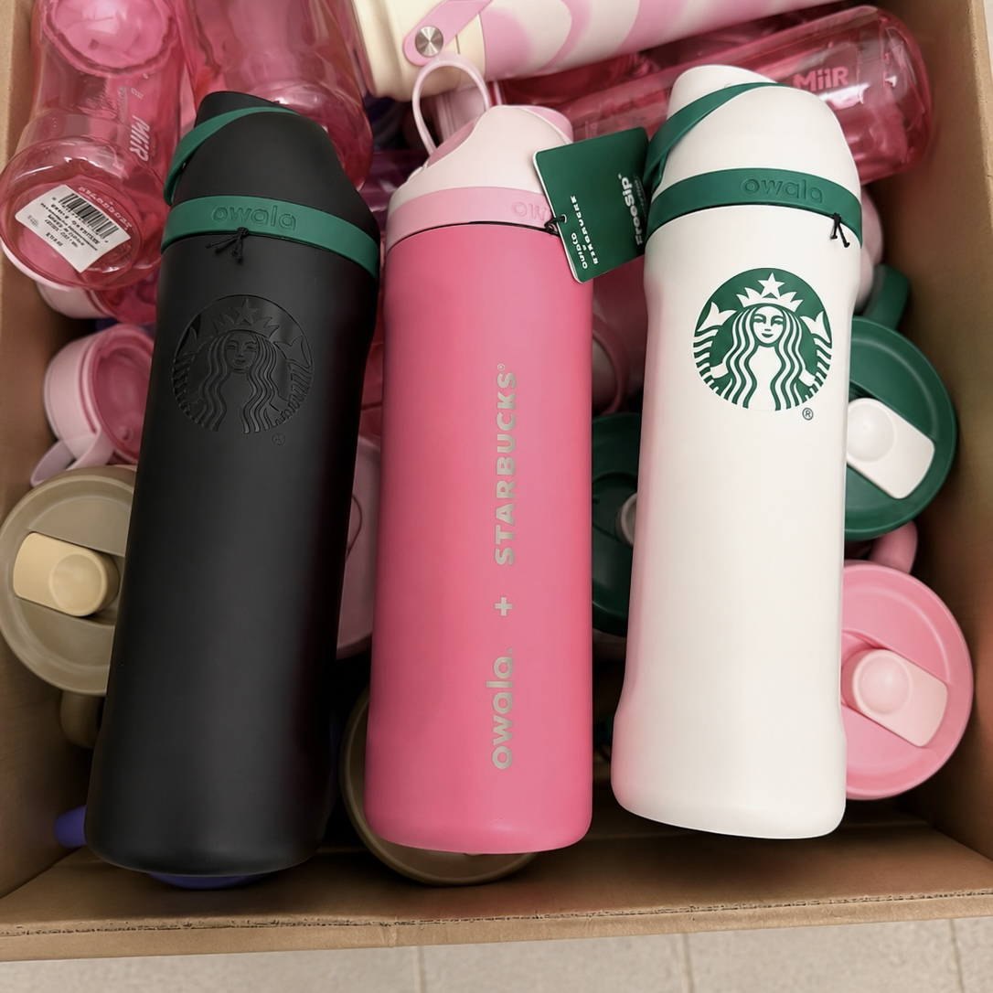 <美國搶先發售> Owala x STARBUCKS 星巴克聯名 FreeSip 24oz 三色