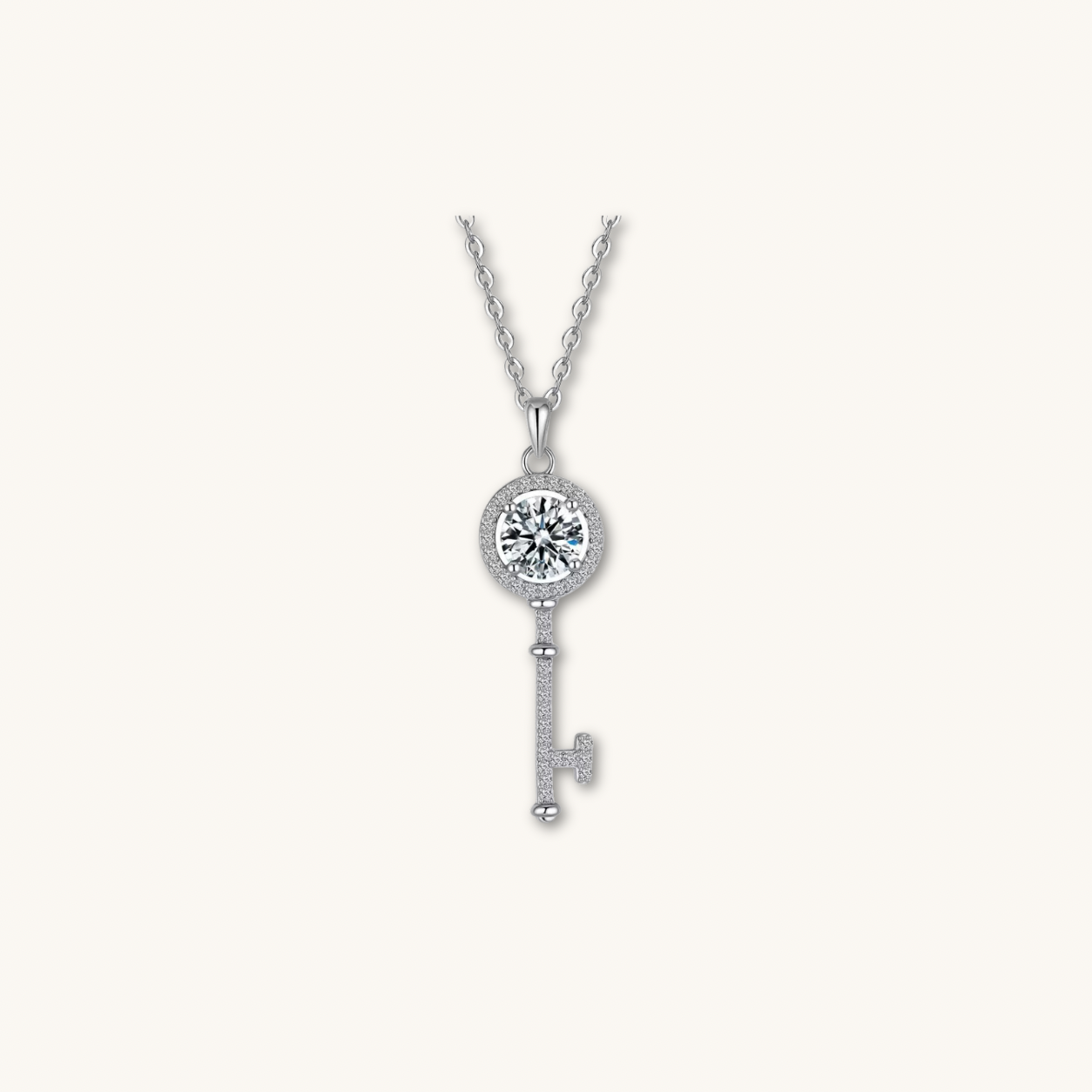 Kimberly moissanite necklace
