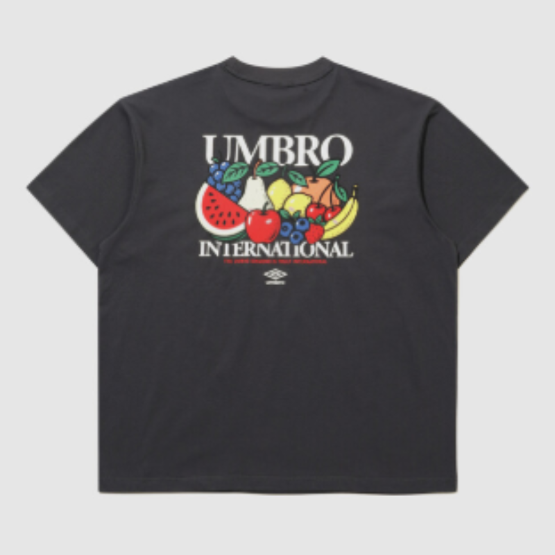 【代購】UMBRO Summer PICK Fruits Cool Pima Short Sleeve T-Shirt 夏日水果印花涼感Pima棉短袖T恤 親膚透氣 男女同款