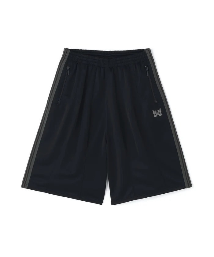 現貨|NEEDLS 別注 H.D TRACK SHORTS Black/Grey