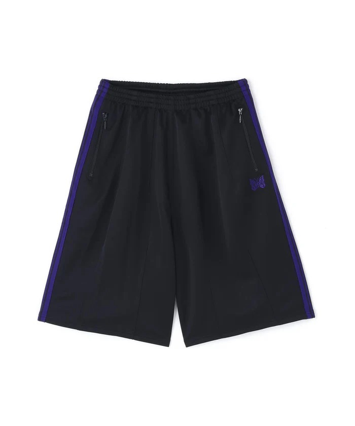 現貨|NEEDLS 別注 H.D TRACK SHORTS Black/Purple