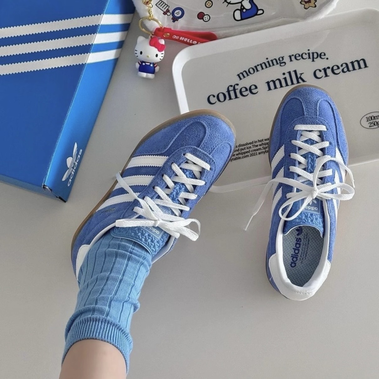 Adidas Gazelle Indoor 復古藍
