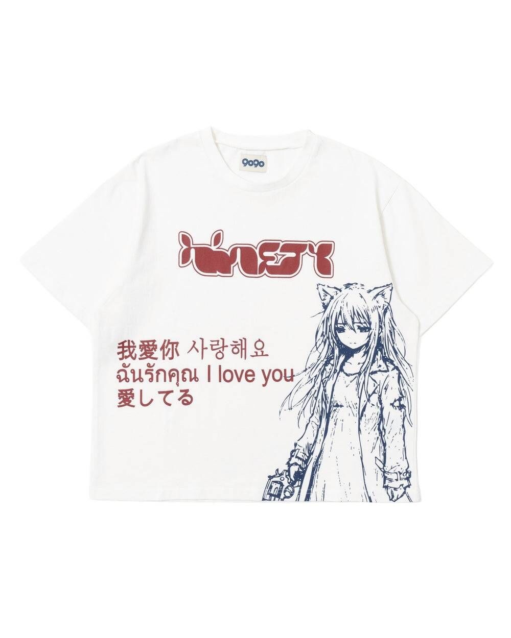 【9090】0710發售新品 Ninety Cat Girl Tee