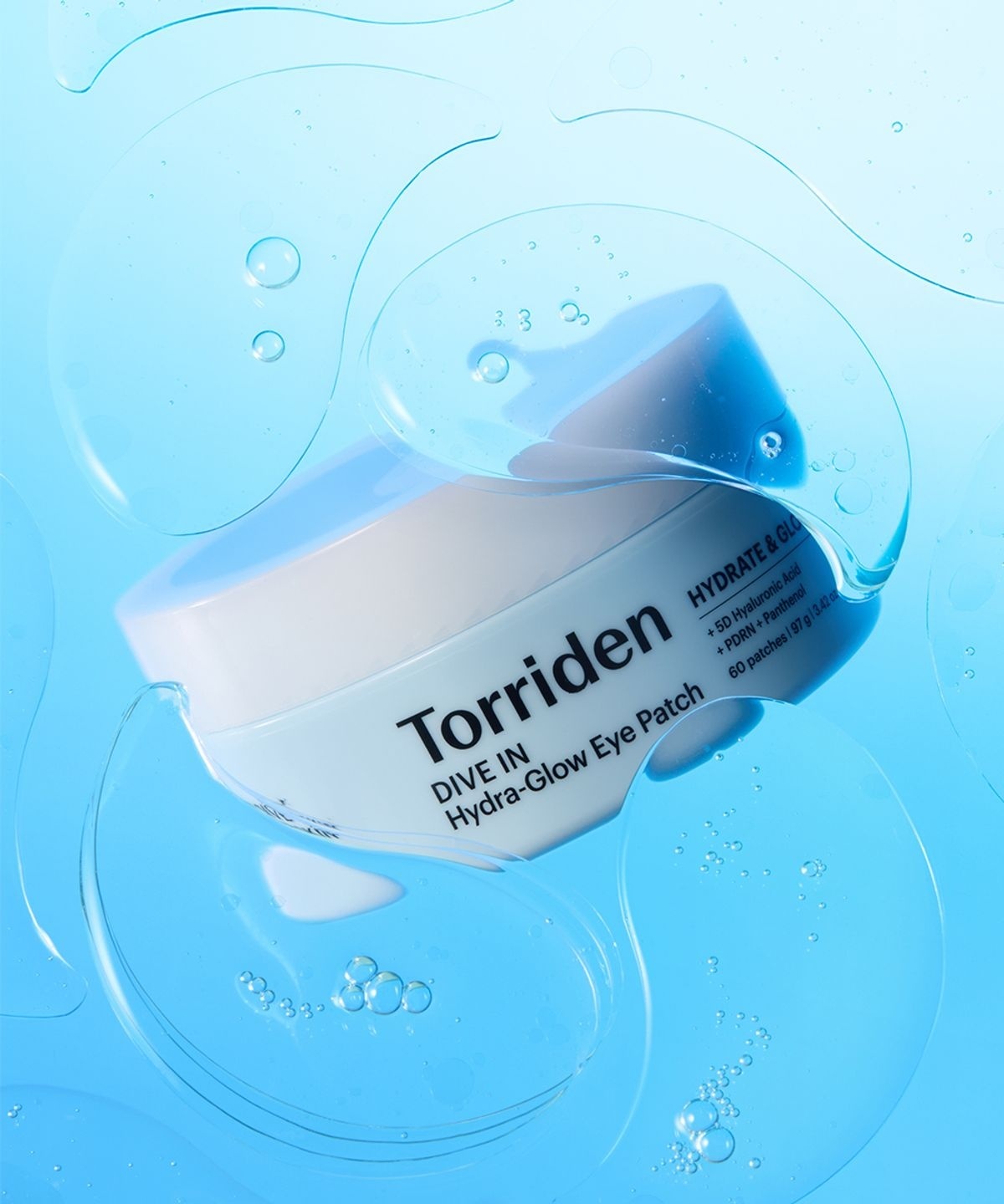 TORRIDEN 升級版 5D 微分子玻尿酸極致深層爆水密集修復眼部高導水凝膠貼片  #60片裝