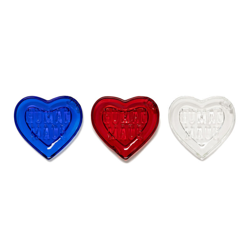 【HUMAN MADE】0711發售 HEART GLASS TRAY